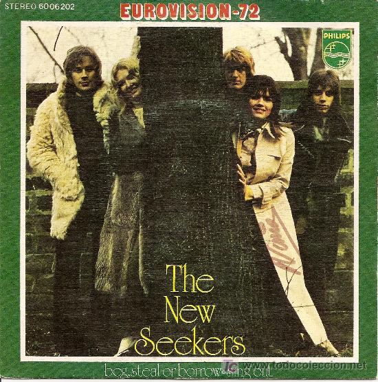 Discos de vinilo: SINGLE EUROVISION-72 - THE NEW SEEKERS - Foto 1