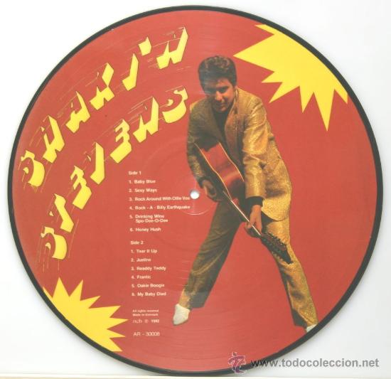 Discos de vinilo: SHAKIN STEVENS LP PICTURE DISC 1982 - Foto 1