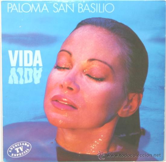 Discos de vinilo: PALOMA SAN BASILIO vida LP hispavox 1988 - Foto 1