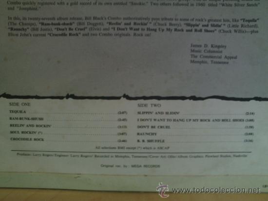Discos de vinilo: BILL BLACK&acute;S COMBO ---- ROCK&acute;N&acute;ROLL FOREVER - Foto 2