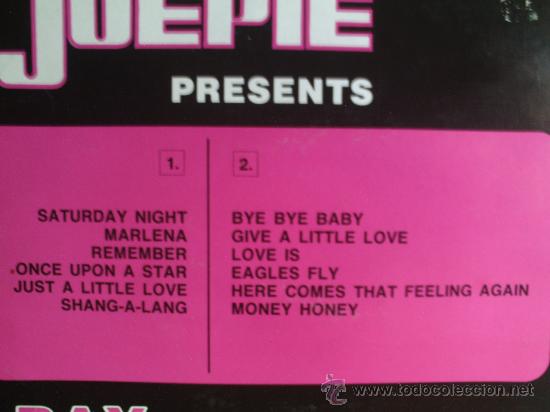 Discos de vinilo: BAY CITY ROLLERS ---- JOEPIE PRESENTS - Foto 2