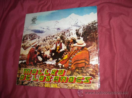 Disques de vinyle: MALLKU DE LOS ANDES  BOLIVIA LP 1981 PERU VER FOTO Adicional