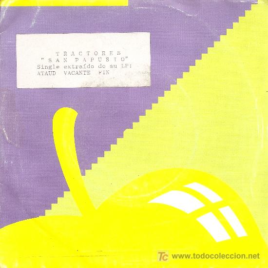 Discos de vinilo: SINGLE PROMOCIONAL - TRACTORES (1992) - Foto 1