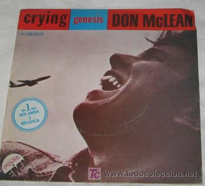 Discos de vinilo: SINGLE DE DON McLEAN, CRYING, DE 1980 - Foto 1