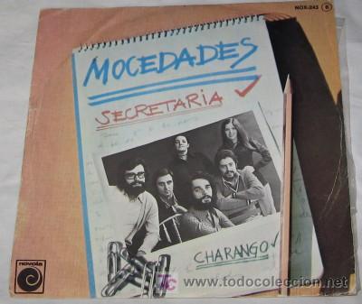 Discos de vinilo: SINGLE DE MOCEDADES, SECRETARIA, DE 1975 - Foto 1