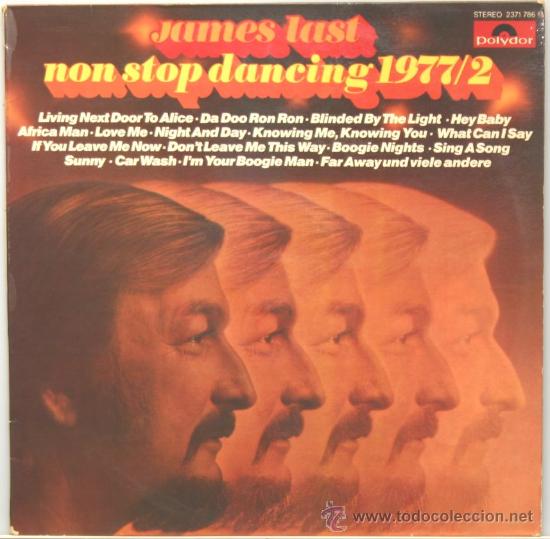 Discos de vinilo: JAMES LAST non stop dancing 1977/2 LP polydor 1977 - Foto 1