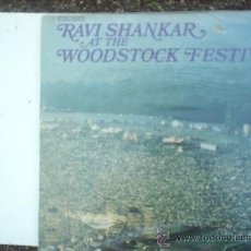 Discos de vinilo: LP RAVI SHANKAR , AT THE WOODSTOCK FESTIVAL . Lote 20075321