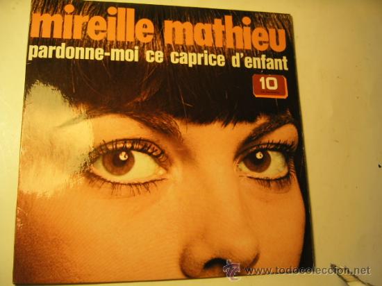 Discos de vinilo: SIngle Mireille Mathieu, Pardonne-moi... Como nuevo - Foto 1