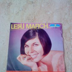 Discos de vinilo: SINGLE- LESLI MARCH -1966-. Lote 26350664