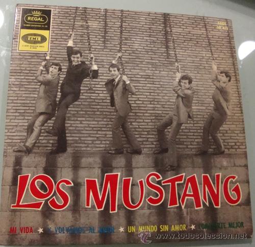 Discos de vinilo: LOS MUSTANG - MI VIDA - EP 1964 - Foto 1