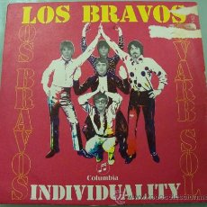 Discos de vinilo: LOS BRAVOS - INDIVIDUALITY - SINGLE 1969. Lote 20151033