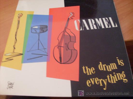Discos de vinilo: CARMEL ( THE DRUM IS EVERYTHING ) LP ( B-1) - Foto 1