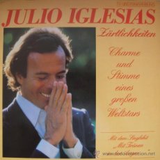 Discos de vinilo: JULIO IGLESIAS - ZÄRTLICHKEITEN - LP - EDICIÓN ALEMANA - PORTADA DOBLE, 1981. Lote 74616501