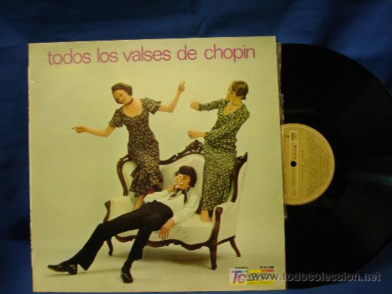 Discos de vinilo: TODOS LOS VALSES DE CHOPIN - POLYPHON ESPA&Ntilde;A 1972 - Foto 1