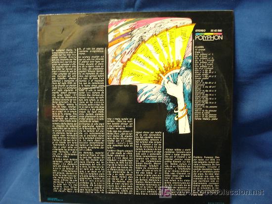Discos de vinilo: TODOS LOS VALSES DE CHOPIN - POLYPHON ESPA&Ntilde;A 1972 - Foto 2