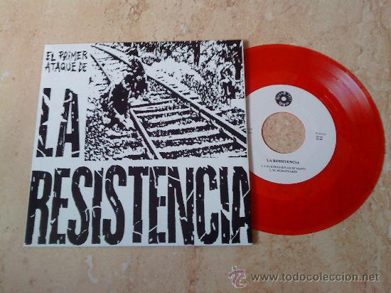 Discos de vinilo: LA RESISTENCIA-INTERTERROR-EP- SPANISH PUNK- - Foto 1