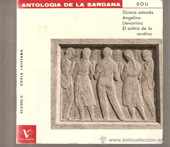 Discos de vinilo: EP SARDANES -  COBLA LAIETANA & BOU - Foto 1