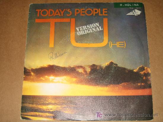 Discos de vinilo: TODAY&acute;S PEOPLE - TU - Foto 1