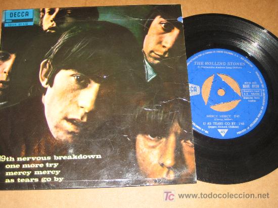 Discos de vinilo: ROLLING STONES - 19TH NERVOUS BREAKDOWN - Foto 1