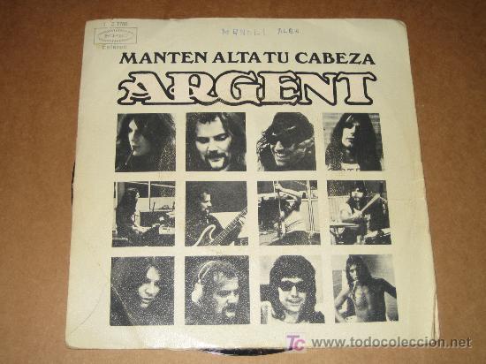 Discos de vinilo: ARGENT - MANTEN ALTA TU CABEZA - Foto 1