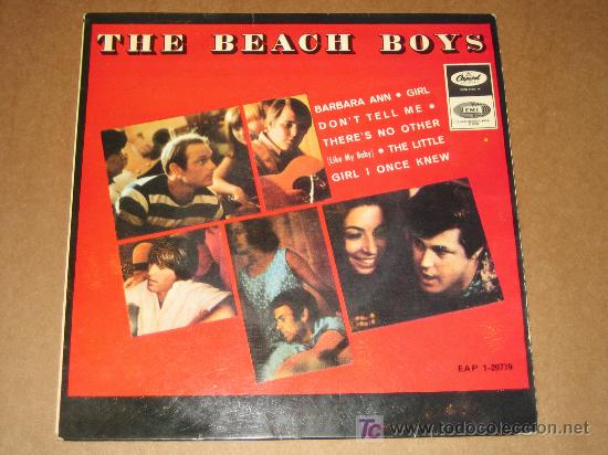 Discos de vinilo: THE BEACH BOYS - BARBARA ANN - Foto 1