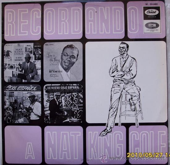 Discos de vinilo: NAT KING COLE L.P. Recordando a .. - Foto 1