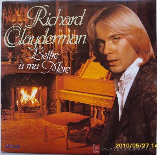 Discos de vinilo: RICHARD CLAYDERMAN Lettre &agrave; ma M&egrave;re L:P - Foto 1