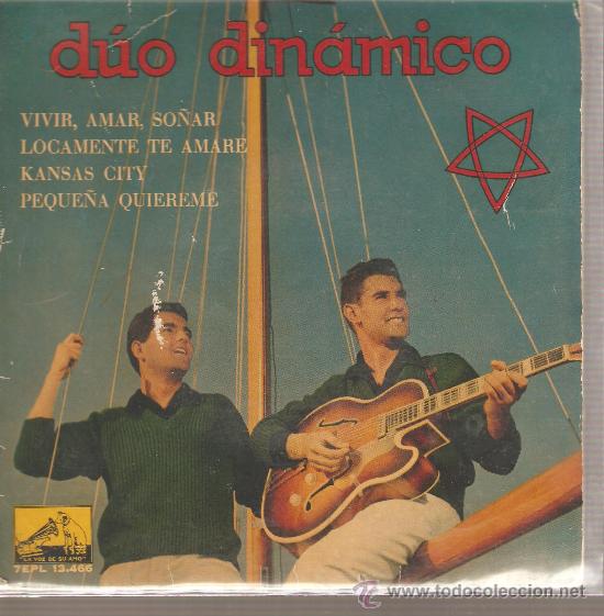 Discos de vinilo: EP DUO DINAMICO - VIVIR AMAR SO&Ntilde;AR - Foto 1