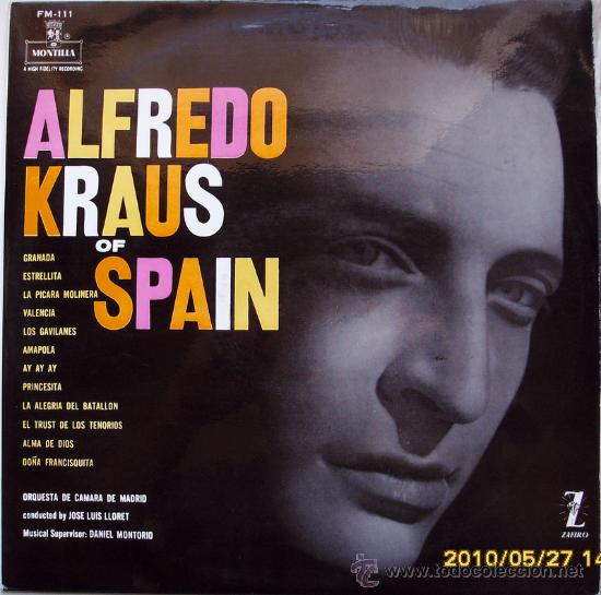 Discos de vinilo: ALFREDO KRAUS - Foto 1