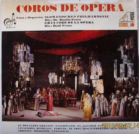 Discos de vinilo: COROS DE OPERA - Foto 1