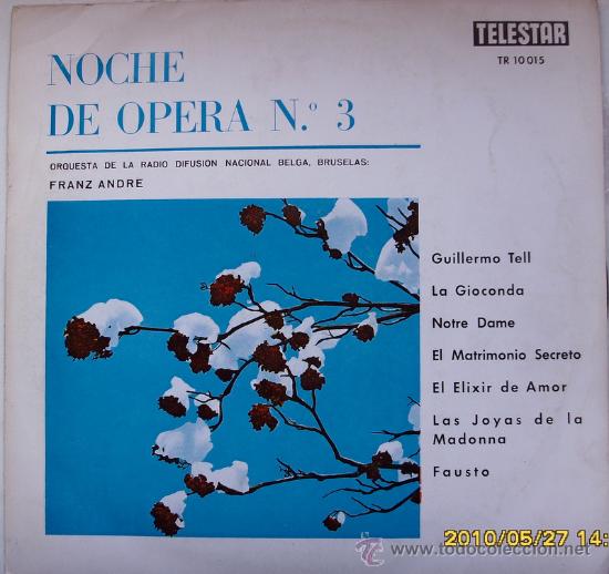Discos de vinilo: NOCHE DE OPERA N&ordm; 3