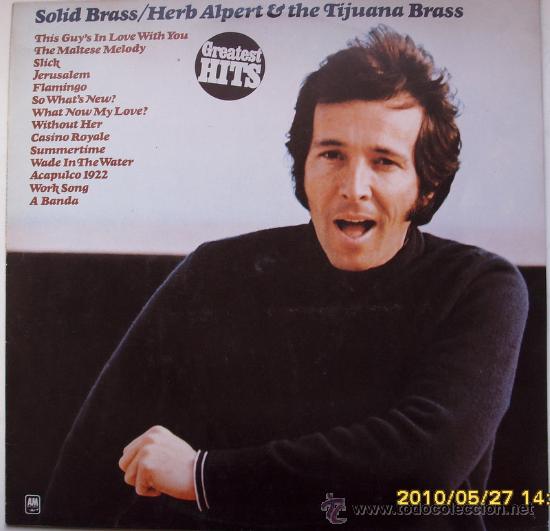 Discos de vinilo: HERB ALPERT & the Tijuana Brass - Foto 1