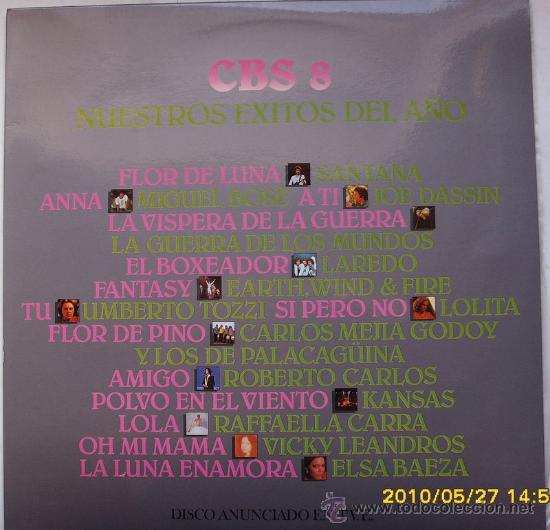 Discos de vinilo: CBS 8 LO MEJOR DEL A&Ntilde;O 1978 - Foto 1