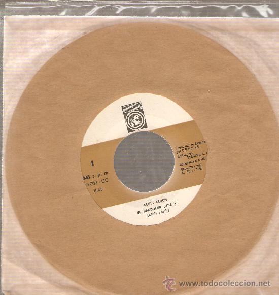 Discos de vinilo: EP LLUIS LLACH -  EL BANDOLER - Foto 1