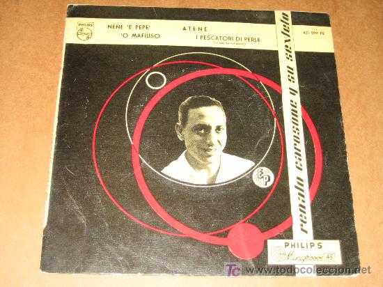 Discos de vinilo: RENATO CAROSONE  - 1958 - Foto 1
