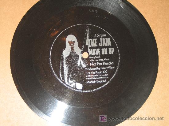 Discos de vinilo: DISCOFLEX - THE JAM - MOVE ON UP - ENGLAND 1982 - Foto 1