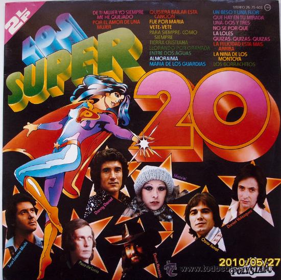 Discos de vinilo: LOS SUPER 20 Exitos 1976 - Foto 1