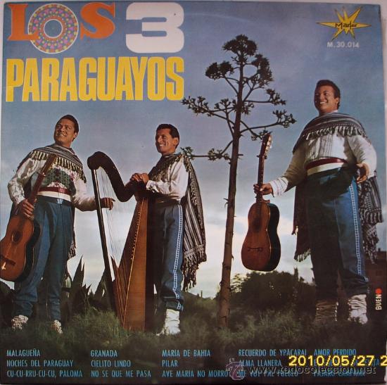 Discos de vinilo: LOS 3 PARAGUAYOS - Foto 1