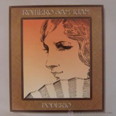 Discos de vinilo: ROMERO SANJUÁN - PODERÍO - LP, 1989 - IMPECABLE