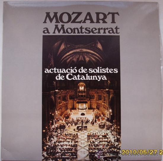 Discos de vinilo: MOZART A MONTSERRAT - Foto 1