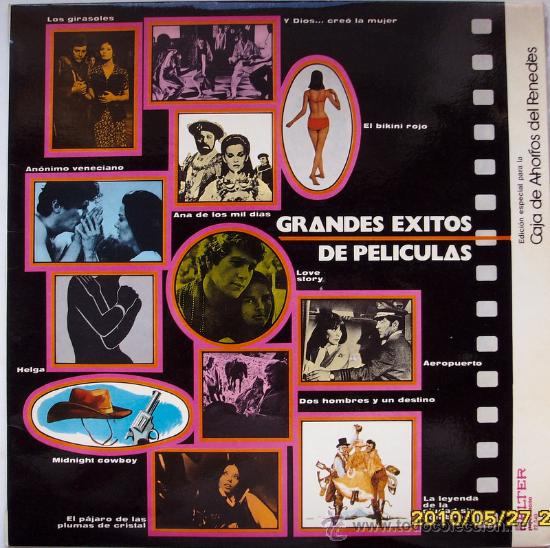 Discos de vinilo: GRANDES EXITOS DE PELICULAS - Foto 1