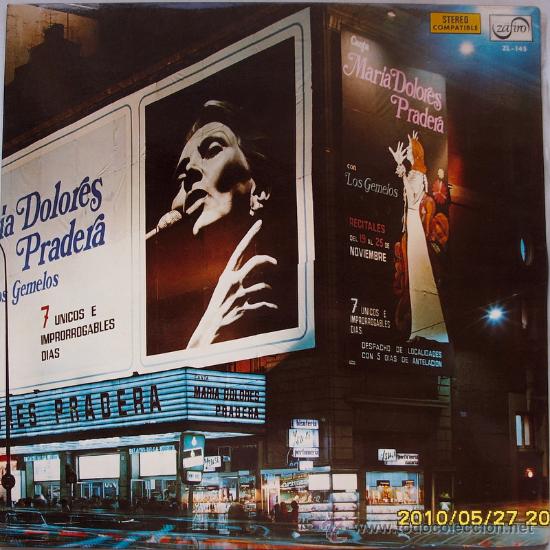 Discos de vinilo: MARIA DOLORES PRADERA - Foto 1