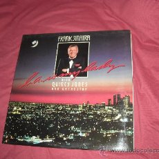 Discos de vinilo: FRANK SINATRA WITH QUINCY JONES LP L.A.IS MY LADY CON ENCARTE SPA 1984..BRENSON..JACKSON..RAMONE. Lote 20542902