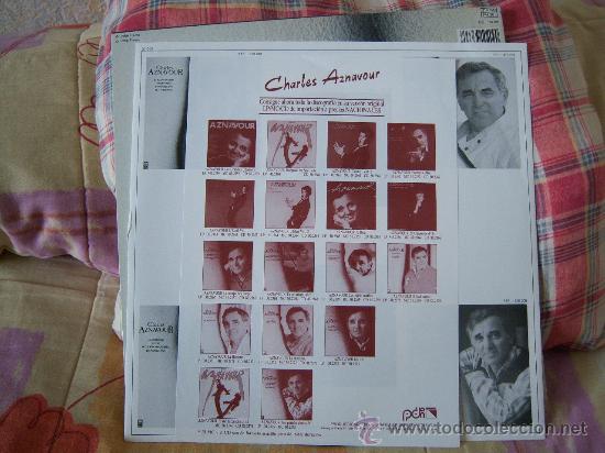 Discos de vinilo: CHARLES AZNAVOUR Les plaisirs d&eacute;mod&eacute;s - Foto 5