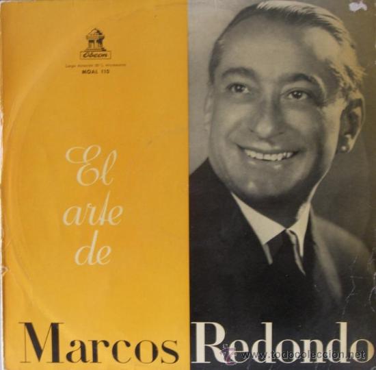Discos de vinilo: MARCOS REDONDO  -  LP, 1959 - Foto 1