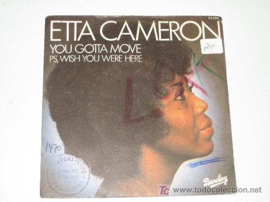 Discos de vinilo: ETTA CAMERON - - Foto 1
