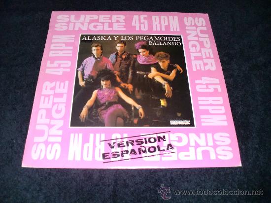 Discos de vinilo: alaska y los pegamoides - bailando - Foto 1