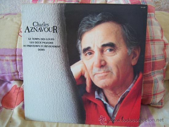 Discos de vinilo: CHARLES AZNAVOUR Le temps des loups - Foto 1