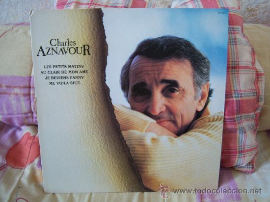 Discos de vinilo: CHARLES AZNAVOUR Les petits matins - Foto 1