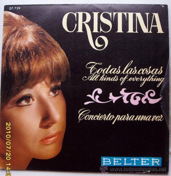 Discos de vinilo: CRISTINA - Foto 1